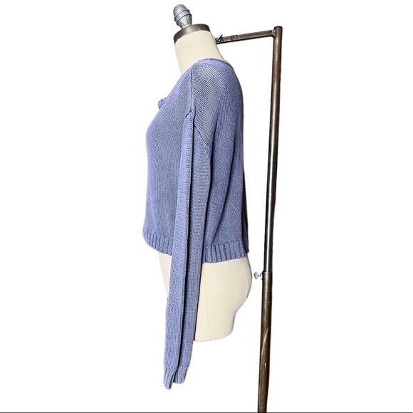 Delia*s Slouchy Cropped Sweater size L - Picture 5 of 15